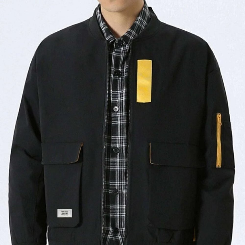Black Mens Jacket